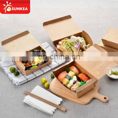 Food grade cardboard chinese hot food packaging box