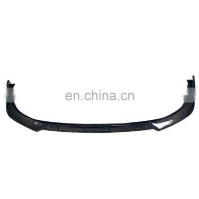 Honghang Factory Manufacture Exterior Auto Parts Carbon Fiber Front Bumper Lip For Toyota Camry Sport 2018 2019 2020 2021