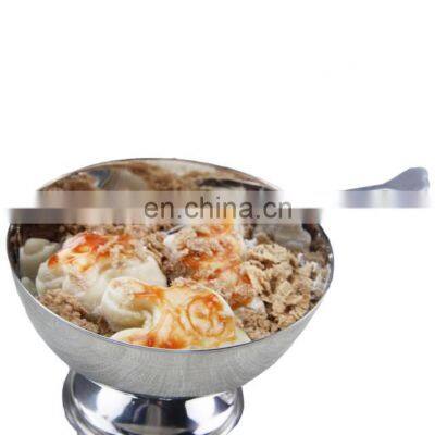 Stainless Steel Goblet Ice Cream Metal Tumbler Cup Salad Bowl Dessert Cups photo-3