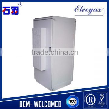 SPCC cold-rolled steel equipment cabinet/outdoor communication cabinet/SK-80180/19" rack metal box with cooler unit