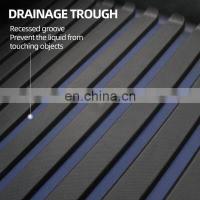 2021 For Tesla Model Y All Weather Car Luggage Mat Trunk Mat Cargo Mat Luggage Fit Tesla Interior Accessories photo-5