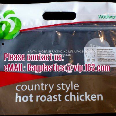 Slider Zipper Fruit Vegetable Bags, Customizable Stand Up With Handle Packing Bag, Fruits Storage Packaging photo-5