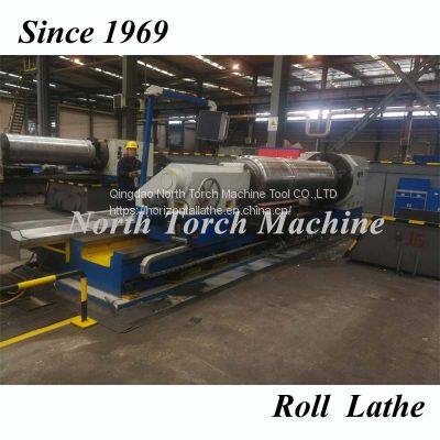 Professional Heavy Duty Horizontal CNC Lathe for 40T Mill Roll, Cylinder,shaft photo-4