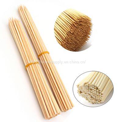 Eco friendly BBQ Bamboo Sticks Wholesale Market Factory Bamboo Stick 18 Inch Suppliers
