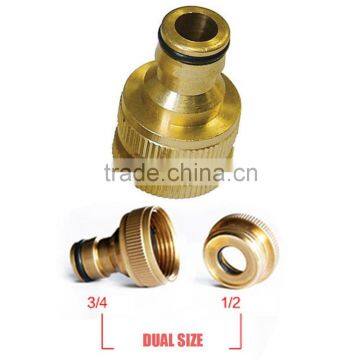GARDEN EXPANDABLE WATER HOSE PIPE BRASS FITTINGS FOR 100FT 75FT 50FT