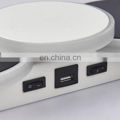 Factory Price Scones Corner Simple Aluminum Hotel Nordic Modern Round Shape Art Wall Light For House Decoration photo-3