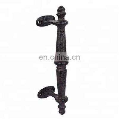 Vintage Exterior Cast Iron Rustic Decor Hardware Barn Door Pull Handle