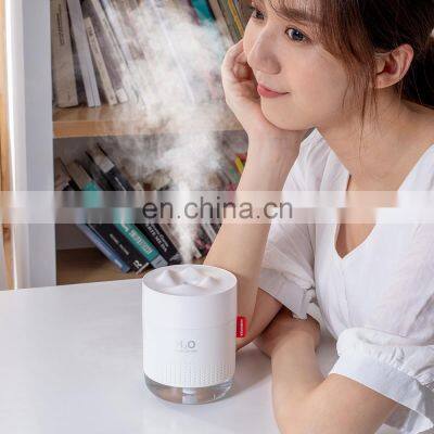 Usb Humidifier Tabletop Small Humidifier Warm Led Light Portable Mini Air Humidifier For Bedroom Office photo-5