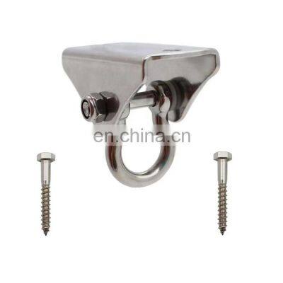 Factory Outdoor 304 Stainless Steel Aerial Yoga Hammock Set Swing Hanging Hook Wholesale Hammock Hang Accessories Swing Hangers photo-3