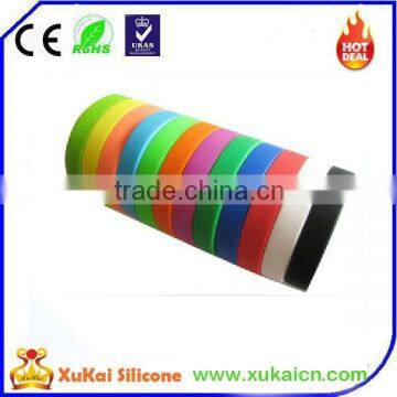 factory supply silicone sports wristbands