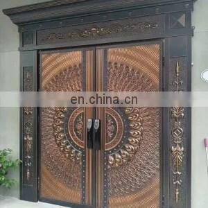 Best Quality Low Price Cast Aluminum Door Panel Security Door Made in China European Standard Door photo-5