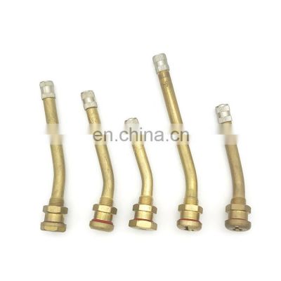 Tubeless O-RIng Seal Clamp In 27 Degree 85mm Brass Truck Tire Valve V3-20-4