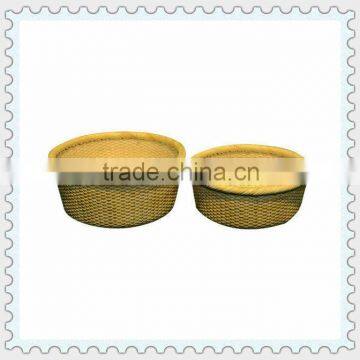 oval shape woven beautiful storage basket