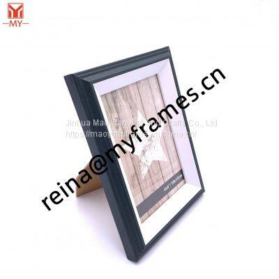 Modern Simple Stylish Dark Green MDF Photo Frames for Wall Display Pictures Frame