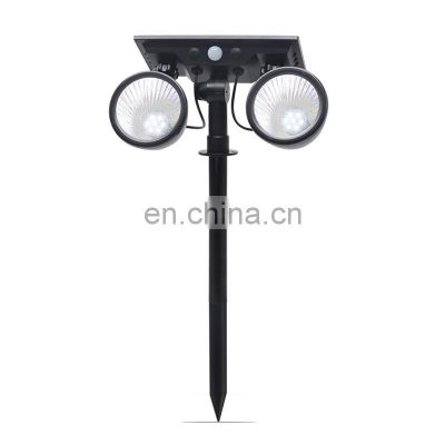 SOLAR LIGHT Solar Spotlights,  2-in-1 LED Landscape Solar Lights, 180 degree Adjustable Waterproof Outdoor Security