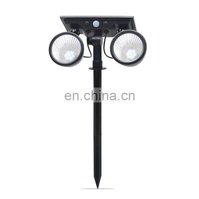 SOLAR LIGHT Solar Spotlights, 2-in-1 LED Landscape Solar Lights, 180 Degree Adjustable Waterproof Outdoor Security