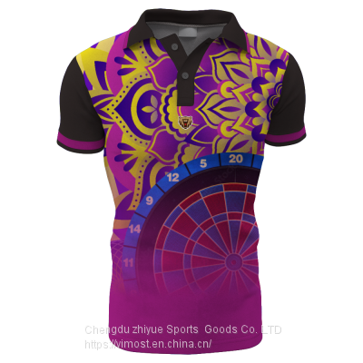 Custom Sublimation Fashion Dart Polo Shirts photo-2