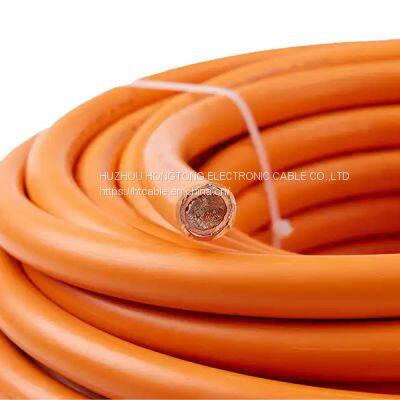 Ev Charging Cable 25mm2 --- 70mm2 Orange 1000/1500V Double Insulated HV Cable Electric Vehicle Shielded Cable photo-2