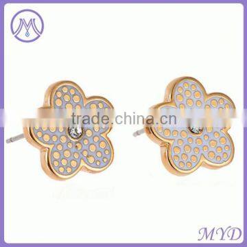 Wholesale Star Shape Enamel Stud Earrings photo-2