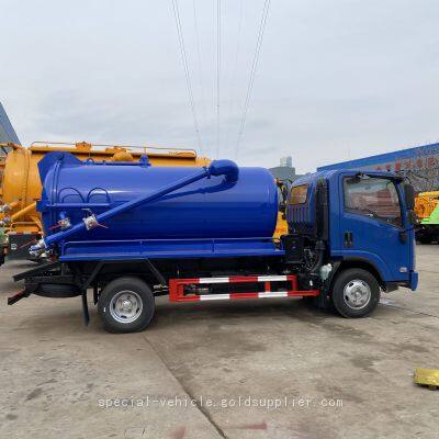 Isuzu 6-wheeled Sewage Truck With a Capacity of 5 Cubic Meters photo-2