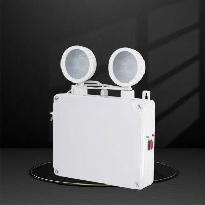IP65 Waterproof Double Heads Emergency Light 2×3W Duration 3 Hours photo-5