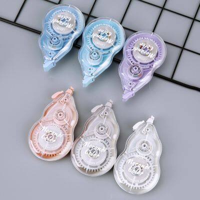 Big Capacity Whiteout Tape 6pcs in One Blister Card 72m Long Tape Trendy Correction Tape photo-5