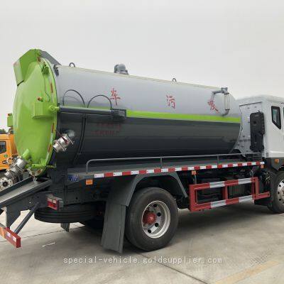 New Style Vacuum Suction Sewage Truck Fecal Suction Sewer Cleaning Truck with Good Price Vacuum Truck Septic Pumper Truck