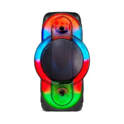 SING-E ZQS12119 12 Inch Portable Fm Radio Wireless BT/TF/FM/USB/AUX/TWS USB With RGB Flashing Lights Subwoofer Speaker