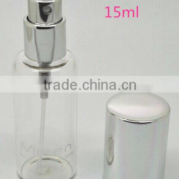 15ml cylinder perfume glass bottle