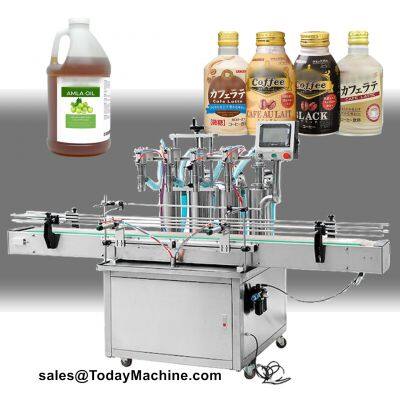 Automatic Bottling Tomato Paste Hot Sauce Ketchup Peanut Butter Honey Filling Capping Labeling Machine