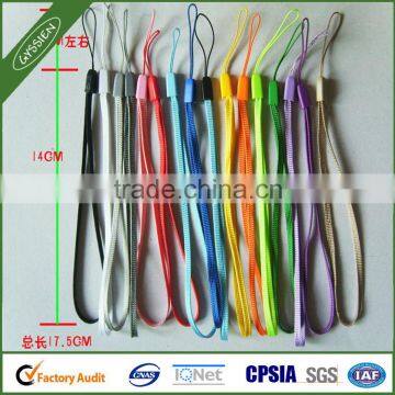 Knitting and multicolor mobile high quality tube lanyard