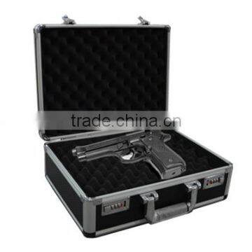 Hot sale aluminum gun case with foam for good quality