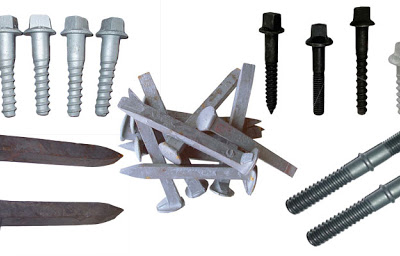 China OEM Railway Nails Spiral Coach Spiral Railway Fasteners Factory UIC 864-1 Railway Rail Nails photo-5