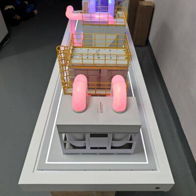 Customized Manufacturer of Sand Table Model for Exhaust Gas Treatment photo-3