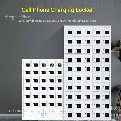 Multi-Door Smart Device Charging Hub With Branded Security Lock System | High-Traffic Event & Venue Storage Solution