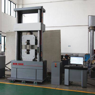 100KN Double Columns Computer Control Electronic Universal Testing Machine HST WDW-100E Class 0.5 Taiwan DELTA AC Servo Motor photo-4