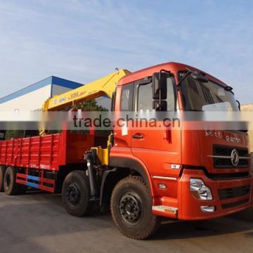 Dongfeng kinland 8x4 truck with crane