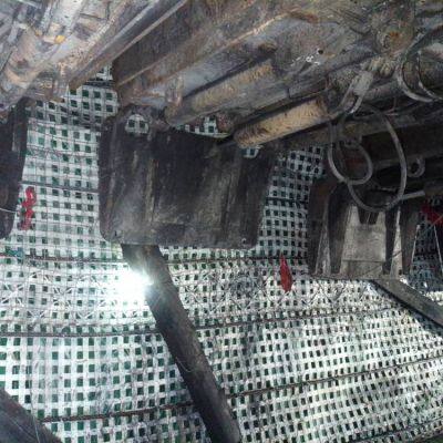 Polyester Fiber Protective Net h Pet600-400ms, Flexible Net for Underground Coal Mines, Plastic Net False Roof for Roadway Excavation photo-5