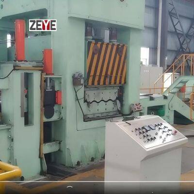 Экономическая линия раскроя стальных рулонов по длине Z2CL - 6X1600 для титановых рулонов, высокопрочных сталей, кремнистых стальных рулонов