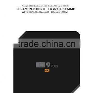 2016 New Kodi Full Loaded Internet Android TV Box 2GB RAM 16GB ROM S905 Quad Core M9 Plus TV Box photo-6