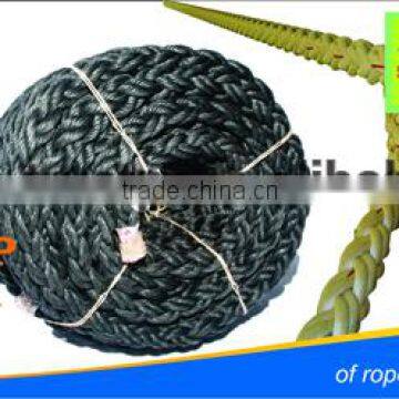 8 strands color pp rope for ship mooring diameter 18.0 mm to 100.0 mm