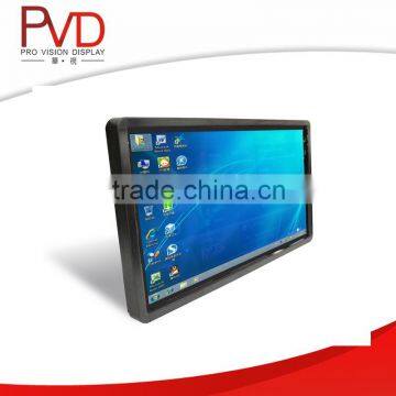 55 '' Super Slim Round Corner HD LCD Display Indoor Information kiosk
