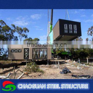 Fast install prefab shipping container homes for sale