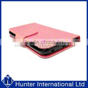 Flower Pattern Wallet Case For Samsung S6 Edge photo-3