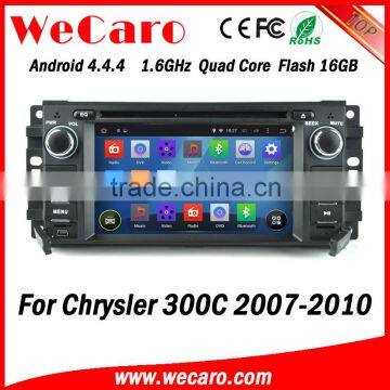 Wecaro WC-JC6235 Android 4.4.4 car gps radio 2 din for chrysler 300c dvd 2007 - 2010 TV tuner