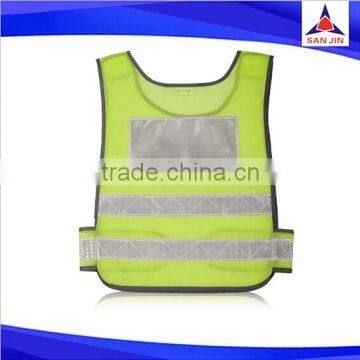 2016 latest design high visiblity traffic safety running reflective vest cloth