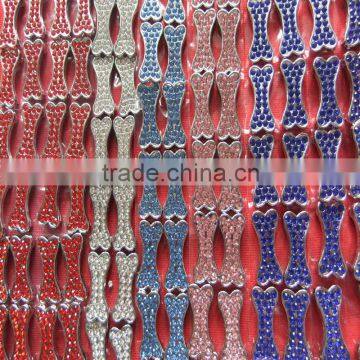 Produce 10 mm slide charm bone DIY zinc alloy accessories