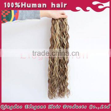 Wholesale Double Drawn Curly Mixed Colors Virgin Brazilian Hair Curly Tape Hair Extensions photo-2