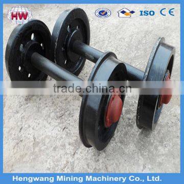 Factory price 300mm 500mm gauge Mine Car Wheel