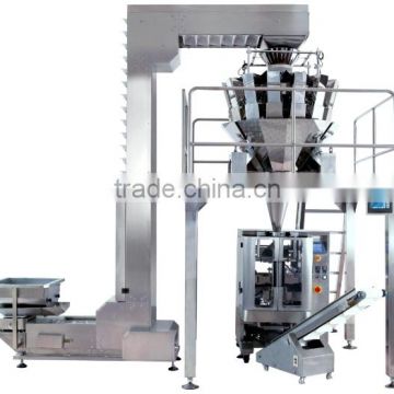 Potato French Fries Chips Grain Food Automatic Packaging Machine with 10 Head Weigher